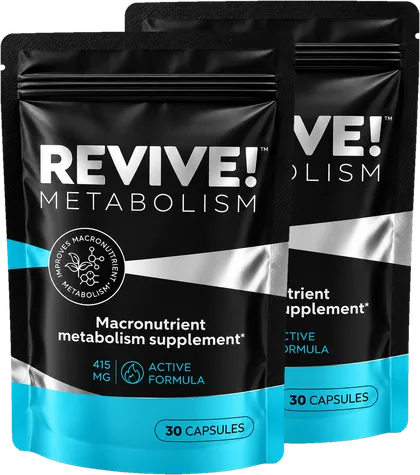 Revive! Metabolism Capsules – 60-dagarsförråd, 2 förpackningar